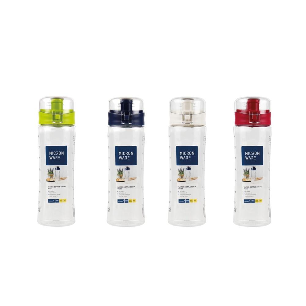 WATER BOTTLE TRITAN SUPER LOCK 600ML BLUE
