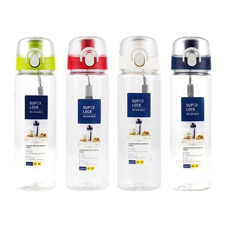 WATER BOTTLE TRITAN SUPER LOCK 560ML BLUE