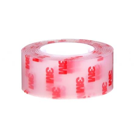 SCOTCH CLEAR DOUBLE-SIDED MOUNTING TAPE 19MMx1.5M (410-S19)