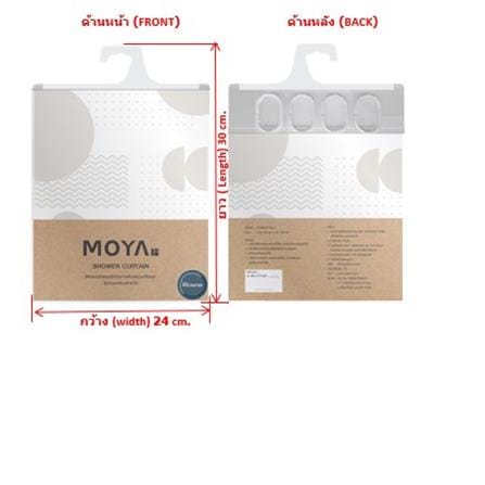 SHOW.CURTAIN MOYA MCH016 180x180