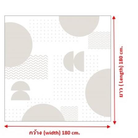 SHOW.CURTAIN MOYA MCH016 180x180