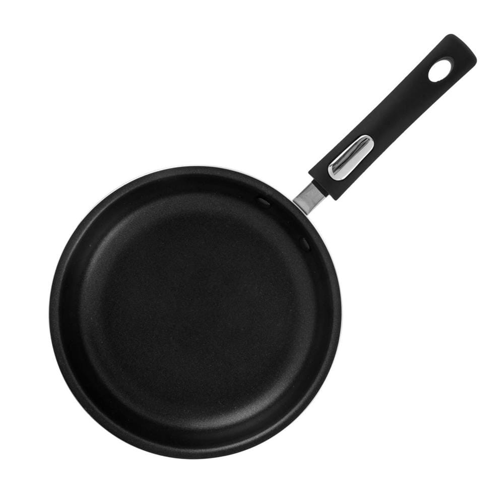 HAMILTON BEACH ELEGANCE BLACK ALUMINUM FRY PAN 10IN (26CM), BLACK NON-STICK COATING