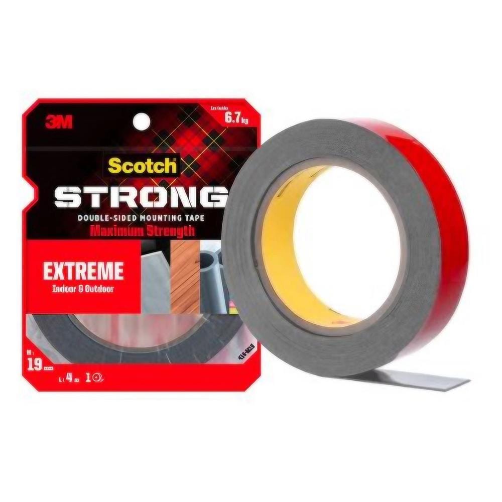 SCOTCH EXTREME DOUBLE-SIDED MOUNTING TAPE 19MMx4M (M19)
