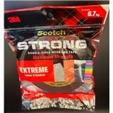 SCOTCH EXTREME DOUBLE-SIDED MOUNTING TAPE 19MMx4M (M19)