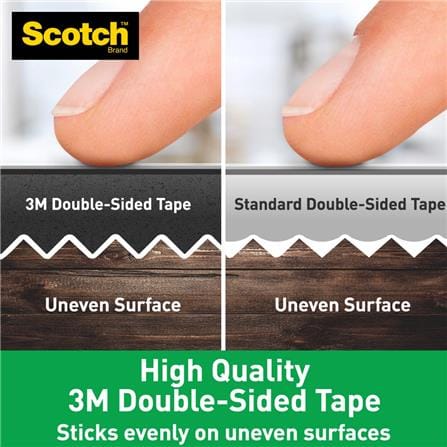 SCOTCH OUTDOOR DOUBLE-SIDED MOUNTING TAPE 19MMx4M (411-M19)