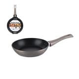 HAMILTON BEACH HAMMERED FORGED ALUMINUM FRY PAN 9.5IN (24CM), NON-STICK COATING