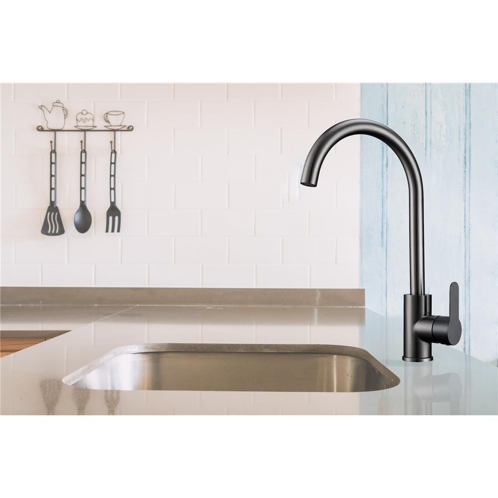 LIVINOX SINK FAUCET MIXER LT-GM04/UMX STAINLESS STEEL GUN METAL