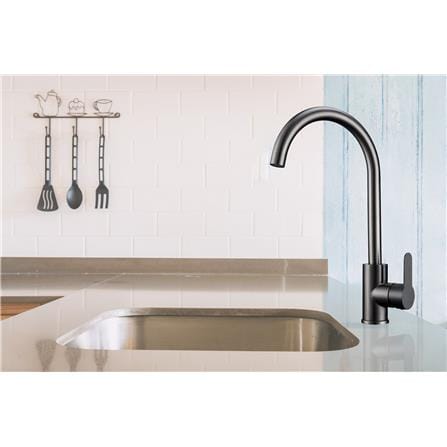 LIVINOX SINK FAUCET MIXER LT-GM04/UMX STAINLESS STEEL GUN METAL