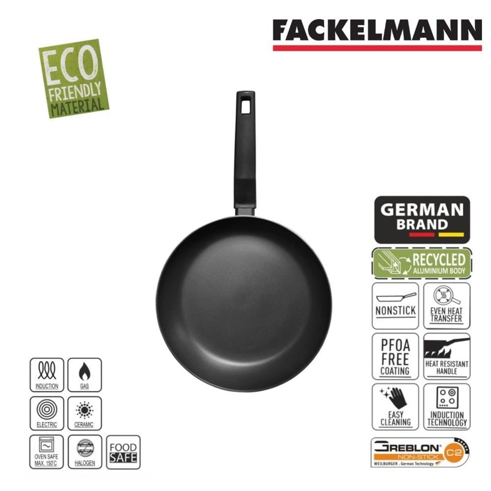 PAN FACKELMANN ULTRA PAN 28cm  BLACK/GRAY