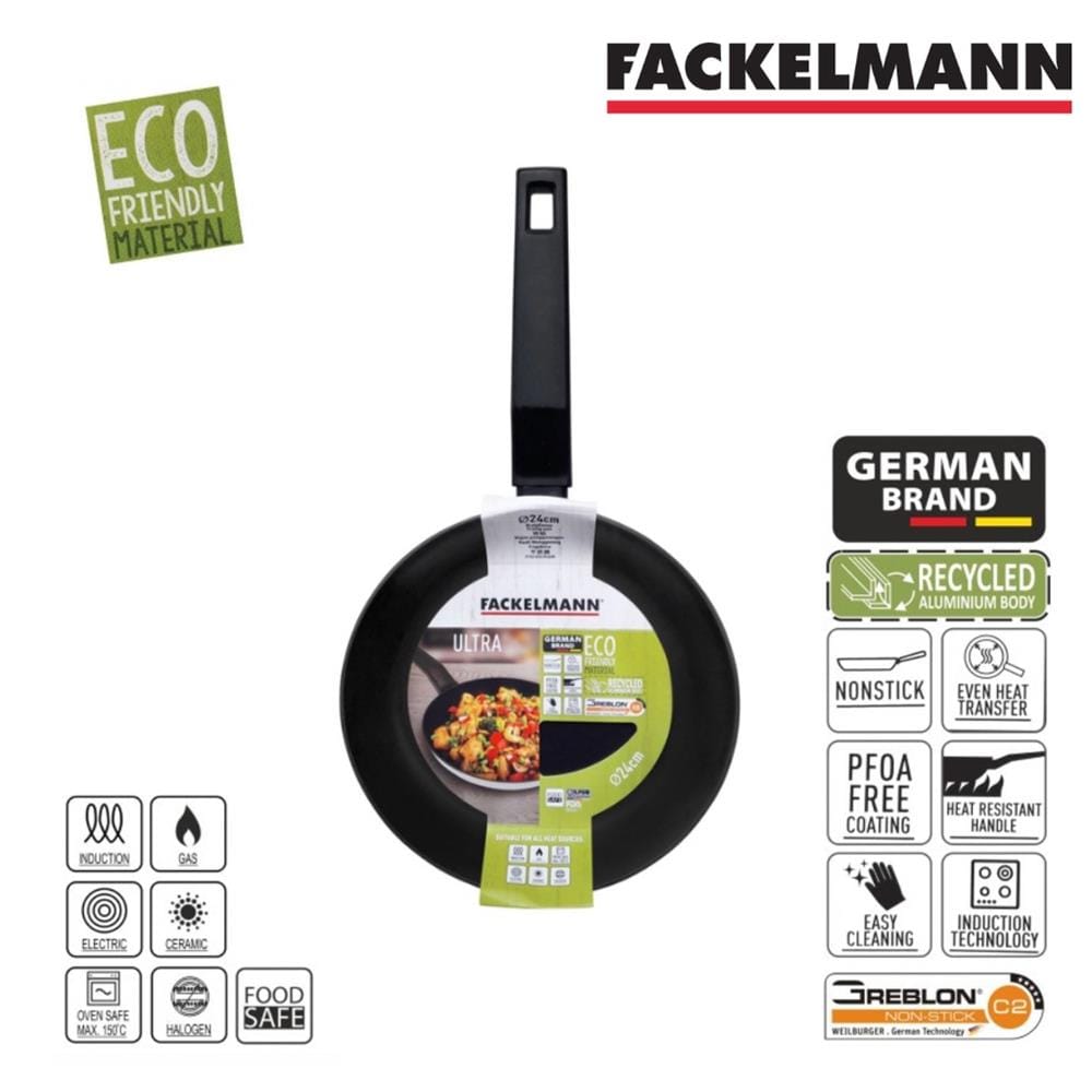 PAN FACKELMANN ULTRA PAN 28cm  BLACK/GRAY