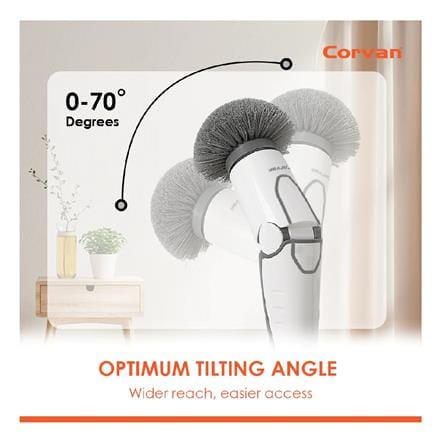 CORVAN STEAM CLEANER POWER SCRUB CP5-P8 RUNTIME 90 MINUTES