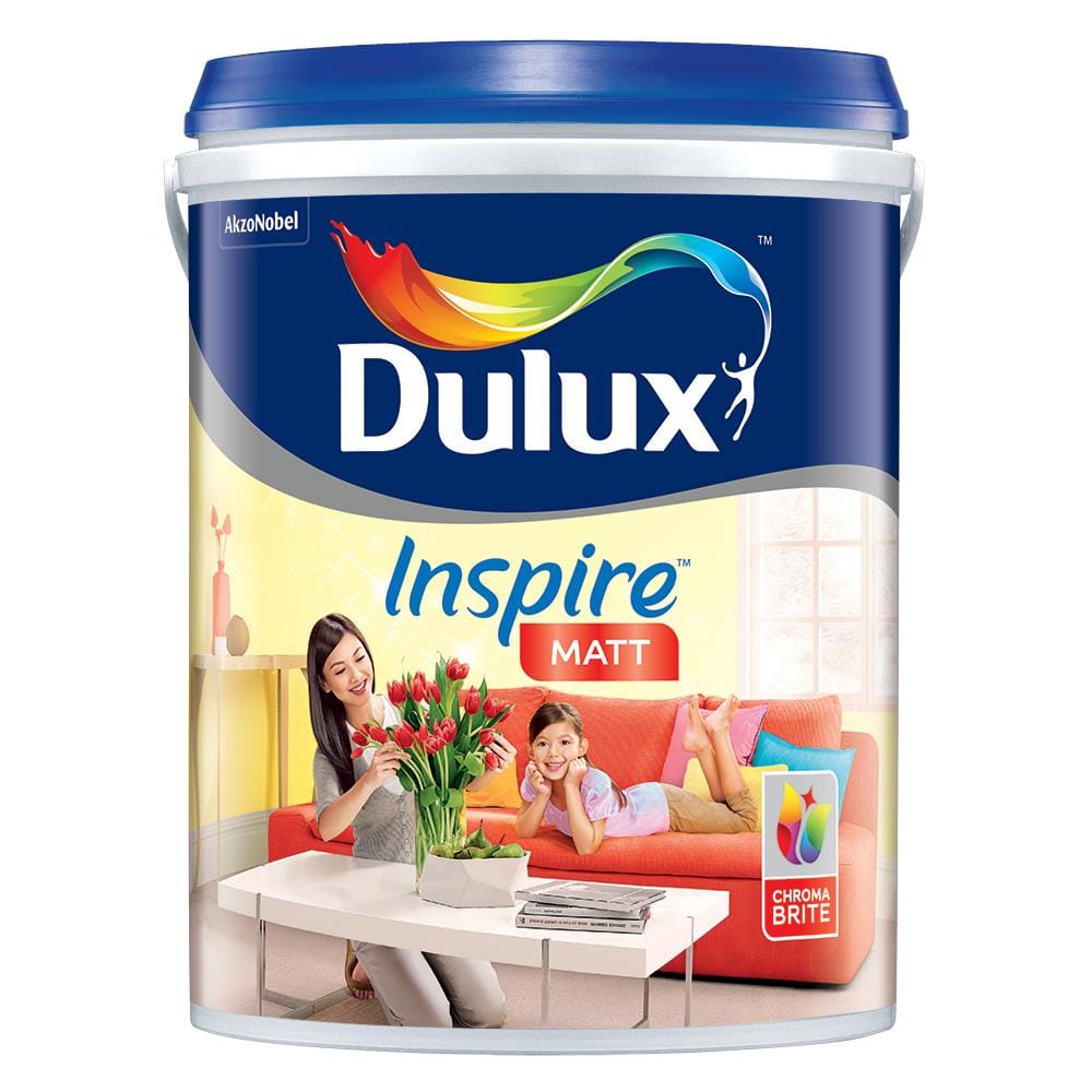 DULUX INSPIRE MATT 1L BASE B INTERIOR PAINT