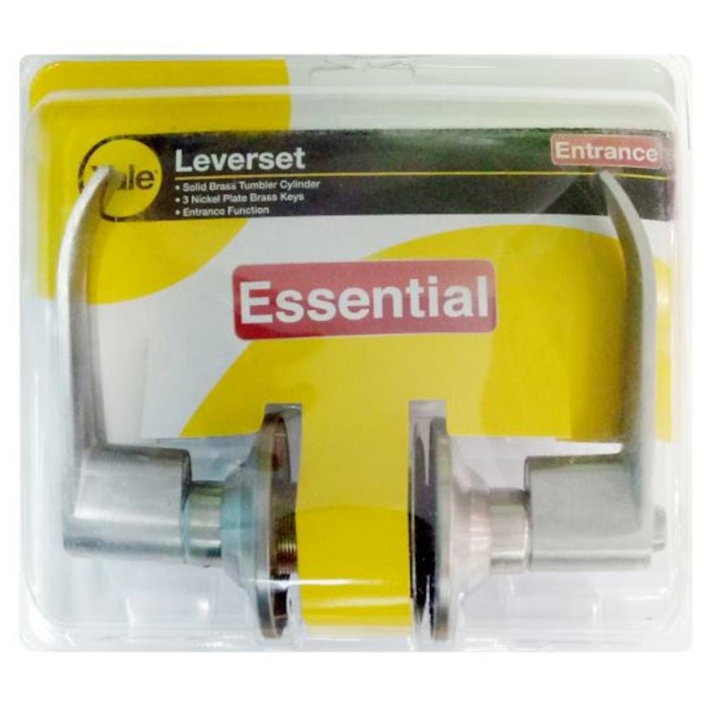 YALE EL4427 US15 STAINLESS STEEL ENTRANCE LEVER