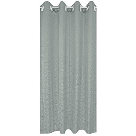 HLS CURTAIN EYELET BELLE UV 140X180CM LIGHT GRAY