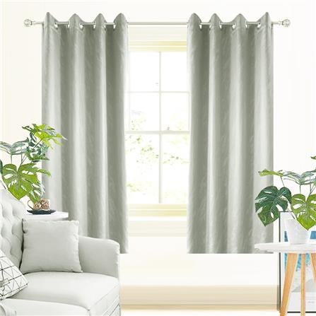HLS CURTAIN EYELET ZAYN UV 140X180CM LIGHT GRAY
