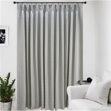 HLS CURTAIN FRENCH PLEAT BELLE UV 140X250CM LIGHT GRAY