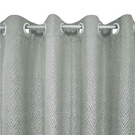 HLS CURTAIN EYELET BELLE UV 140X250CM LIGHT GRAY