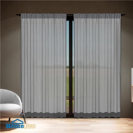 HLS SHEER CURTAIN HIDDEN TAP HOLMA 140X310CM WHITE