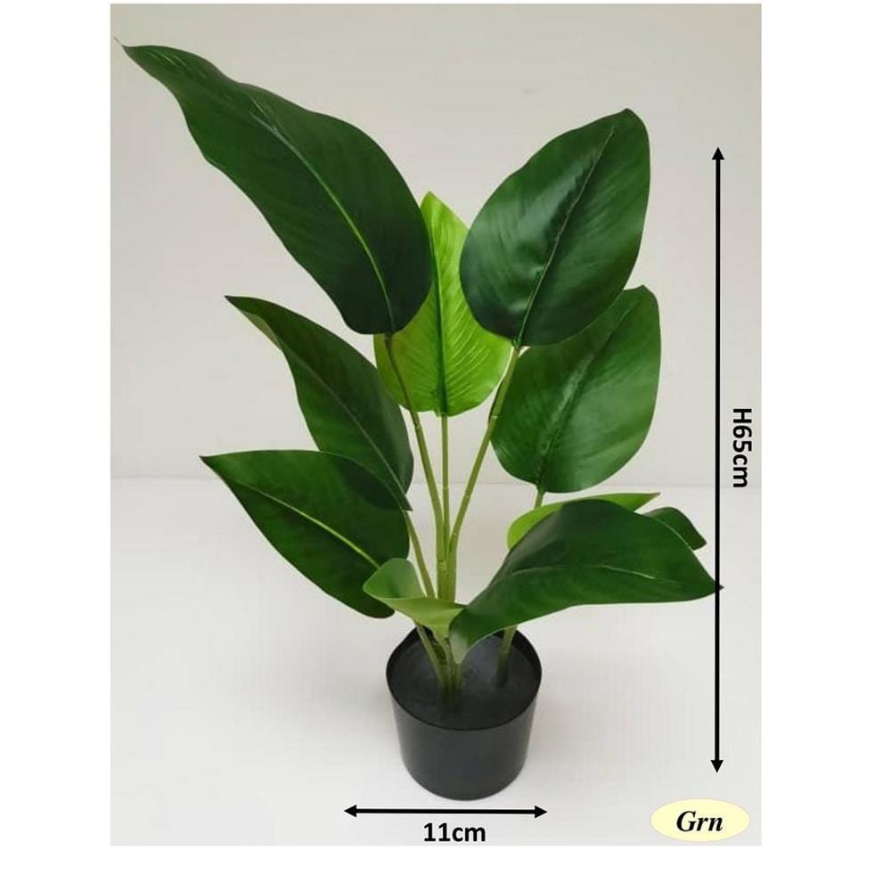 FAH LEAN ARTIFICIAL PLANT TRAVELER BANANA  T203  65CM