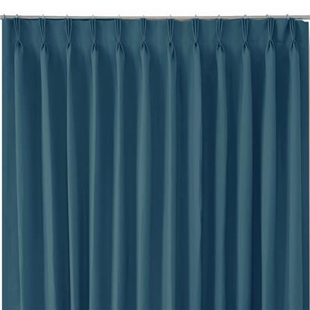 HLS CURTAIN FRENCH PLEAT ZAFA UV 140X220CM BLUE