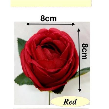 FAH LEAN FLOWER BUSH H35cm ARTIFICIAL FLOWER POT