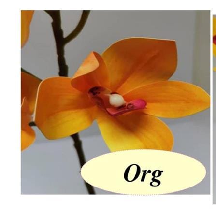 FAH LEAN SPRAY FLOWER CYMBIDIUM ORCHID 41210  76CM ARTIFICIAL FLOWER (STEMS)