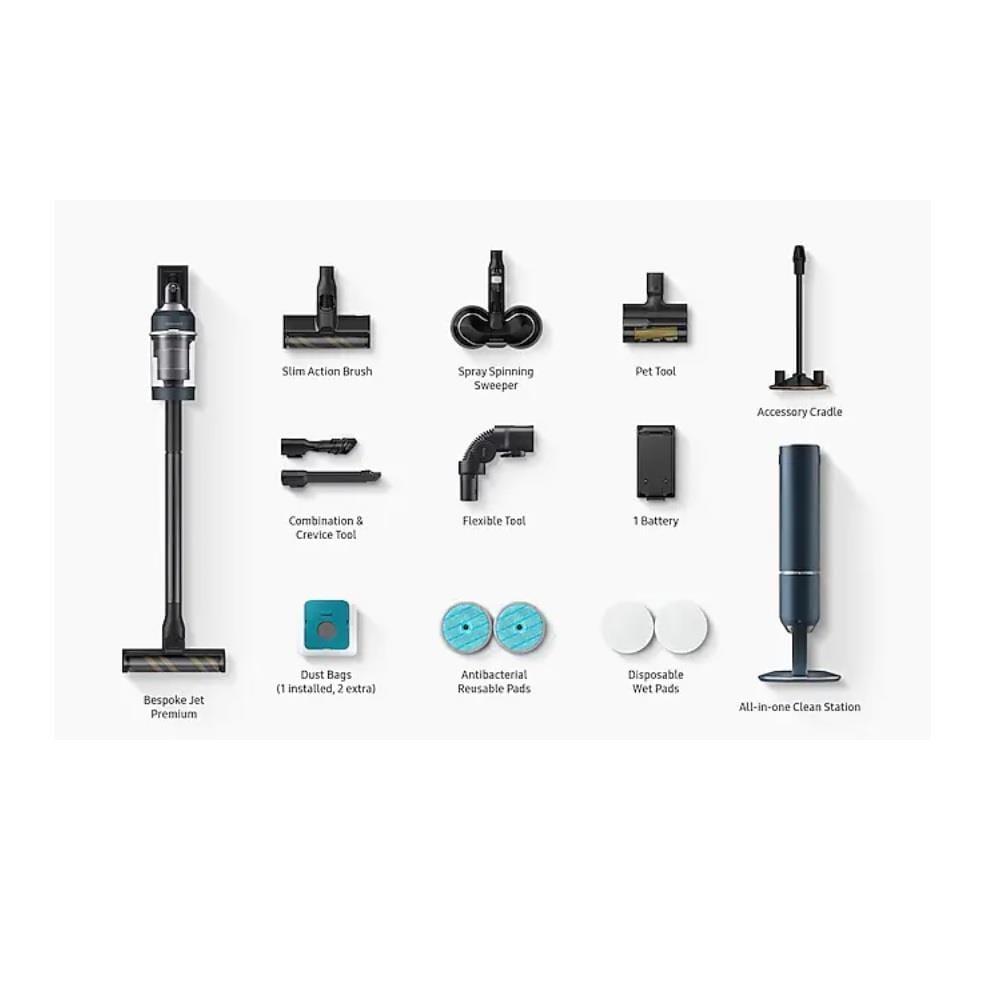 SAMSUNG STICK VACUUM VS20A958F3B/ME 210WATT 0.5LITER