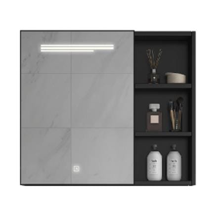 MODERN DEPOT COUNTER WASHBASIN MBCS-800-MW-LED 5 IN 1 MARBLE WHITE