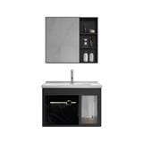 MD COUNTER WASHBASIN MBCS-600-MBB 5 IN 1 MARBLE BLACK