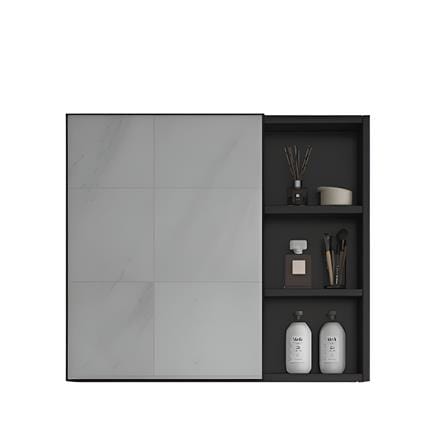 MD COUNTER WASHBASIN MBCS-600-MBB 5 IN 1 MARBLE BLACK