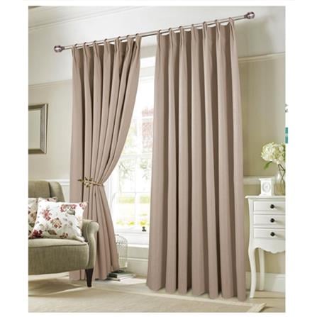 RED DANIELLE CURTAIN FRENCH PLEAT URBAN C20 234899 2 PANEL AMPHORA