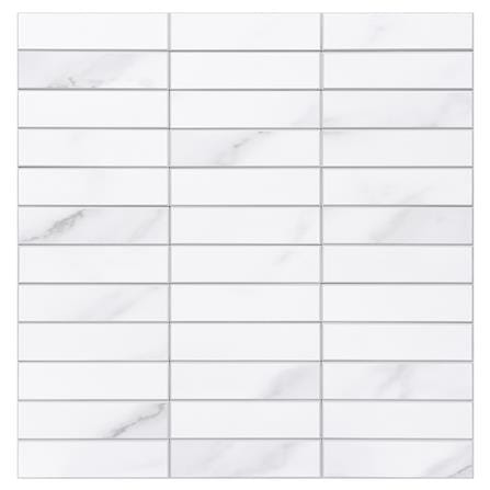 TARA PEEL&STICK ALUMINUM STICKER 30X28.5 MARBLE WHITE 2S