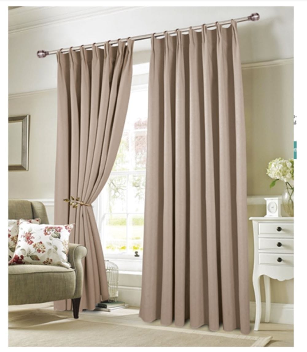 RED DANIELLE CURTAIN FRENCH PLEAT URBAN C20 234893 8 DOOR MOON ROCK