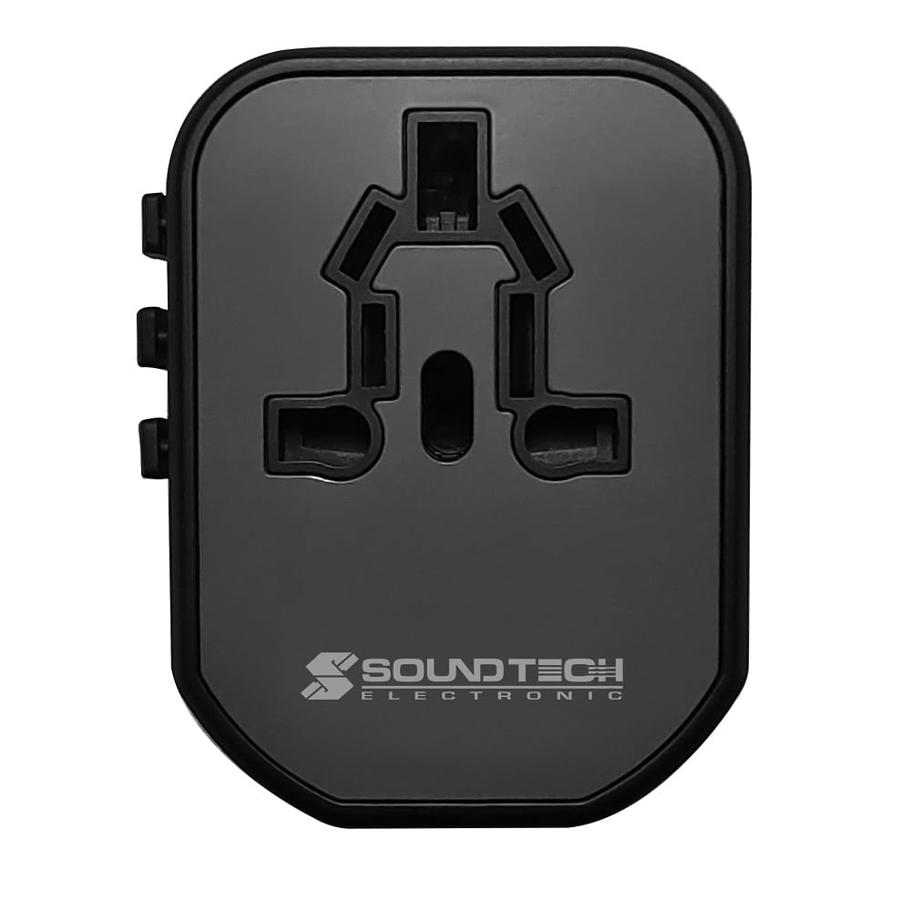 TRAVEL ADAPTOR WITH USB TA-620 SOUNDTEOH