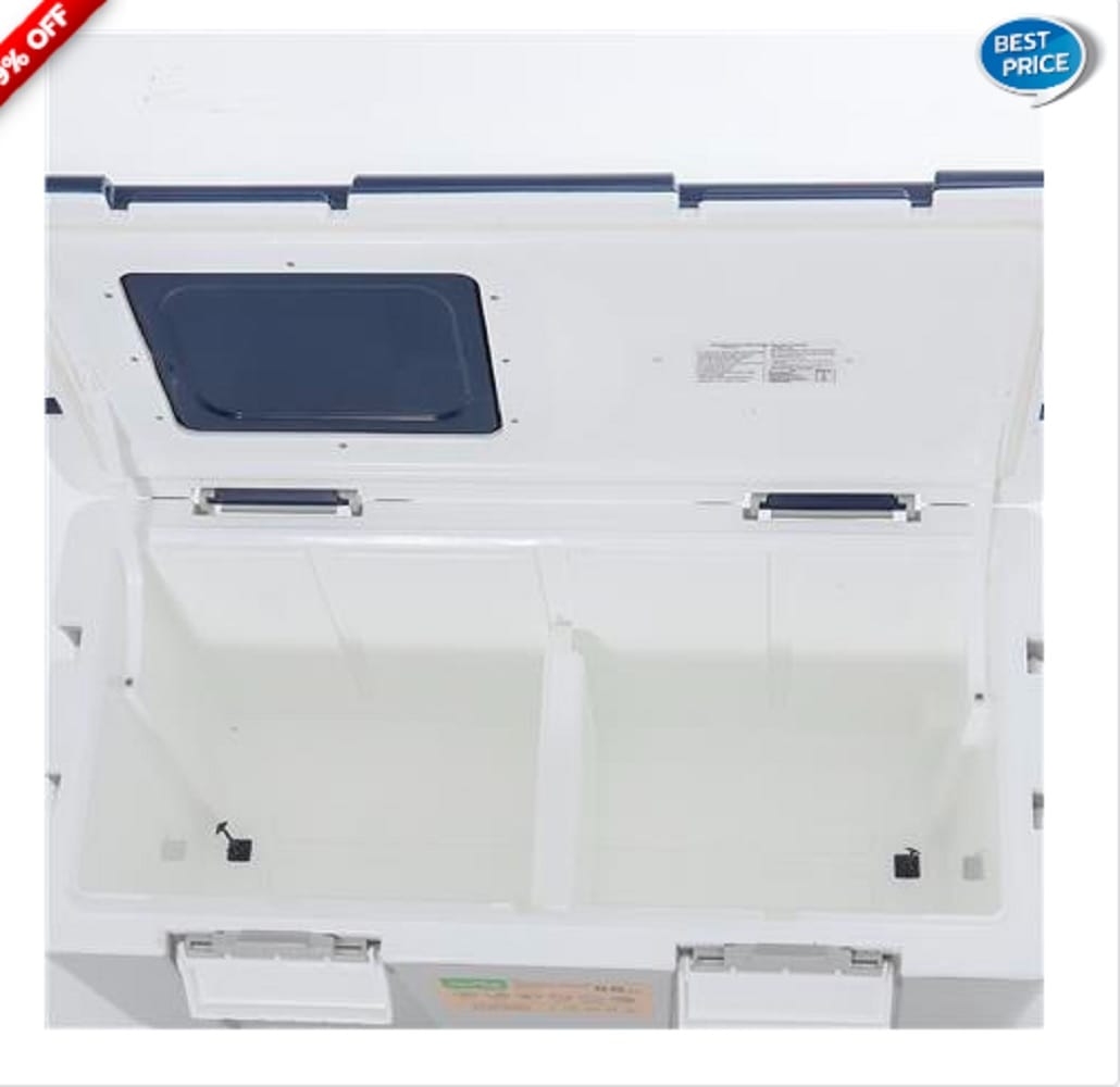 SPRING COOLER WITH WHEEL 55L AG550 GREY BLUE