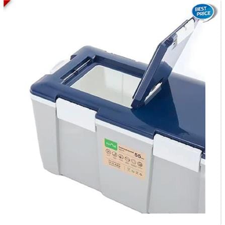SPRING 75L AG750 GY/BL COOLER WITH WHEEL