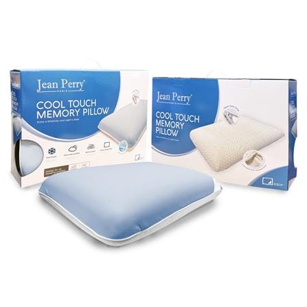JEAN PERRY COOL TOUCH MEMORY FOAM PILLOW
