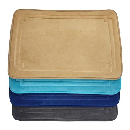 MONTEX MEMORY FOAM BATH MAT 40X60CM MTMF4060 MARINE BLUE