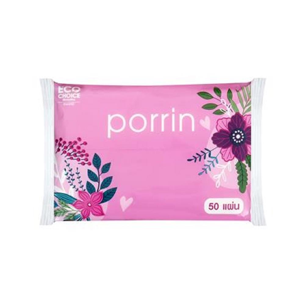 FACIAL TISSUE PORRIN POCKET PACK 50s P6