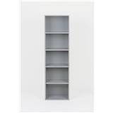 OPEN SHELF 5 TIER GREY