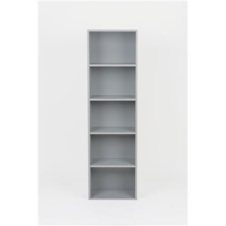 OPEN SHELF 5 TIER GREY