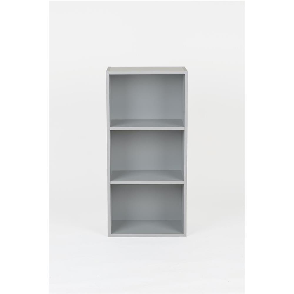 OPEN SHELF 3 TIER GREY
