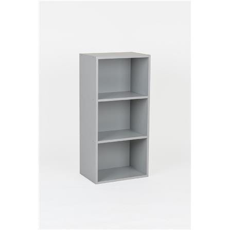 OPEN SHELF 3 TIER GREY