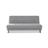 SOFA BED LAD-174N13S-P3 VELVET GREY