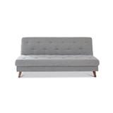 SOFA BED LAD-174N13S-P3 VELVET GREY