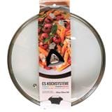 CS GLASS LID CLEAR 28CM  CSLID20028
