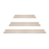 WALL SHELF SET STACKO COZI (S,M,L) WALNUT 3PCS