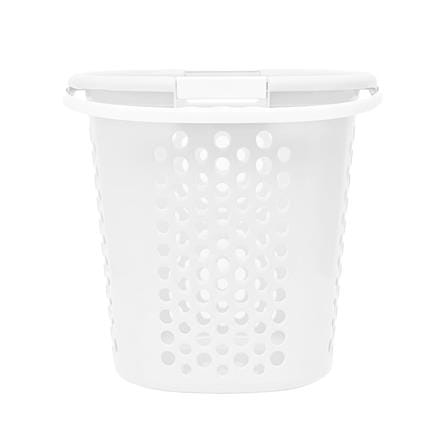 CLOTH BASKET 43.3X41.5X44cm PLIM WHITE