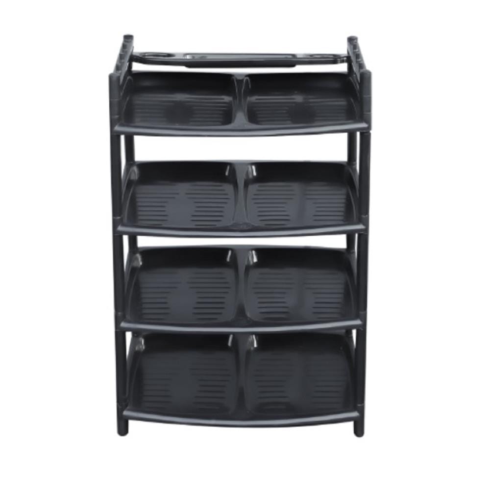 4 TIER SHOE RACK51X41X80CM ME LIVING GREY