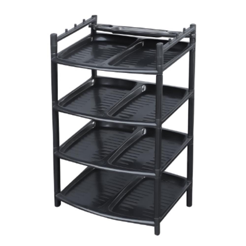 4 TIER SHOE RACK51X41X80CM ME LIVING GREY